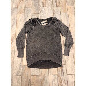 NEW Urban X women's small charcoal BOUTIQUE top Retails $79.99